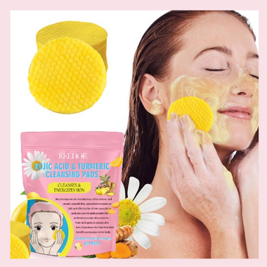 BeautyLights Kojic Acid & Turmeric Brightening Cleansing Pads